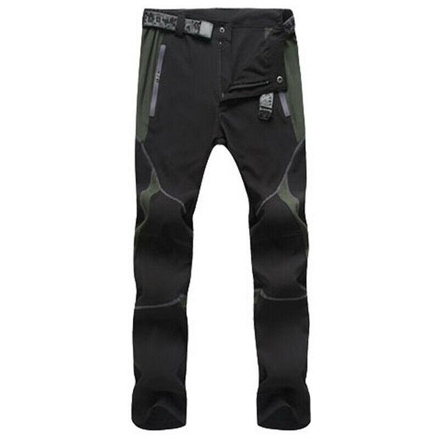 Summer Hiking Pants for Men Quick Drying Outdoor Workwear Men Clothing Color Stitching Climbing Pantalon Windproof Men's Pants
