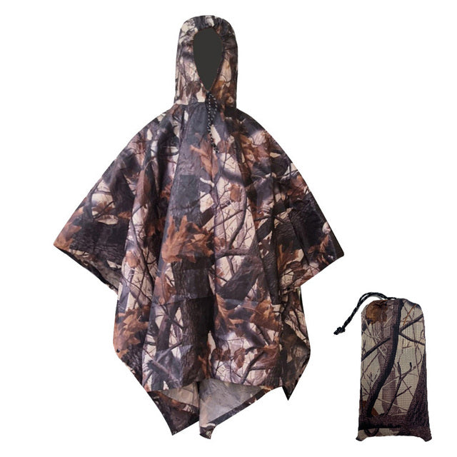 The 3-in-1 Waterproof Survival Poncho