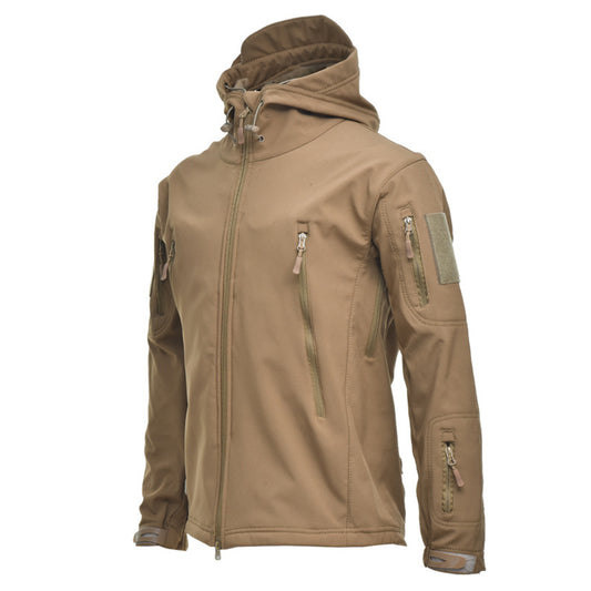 Men's Women Waterproof Jacket SoftShell Hunting Ski Coat Rain Hiking Fishing Tactical Clothing Windbreaker Outdoor Camping 2022