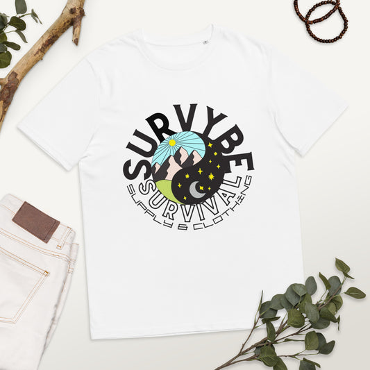 The Official SurVybe organic cotton t-shirt