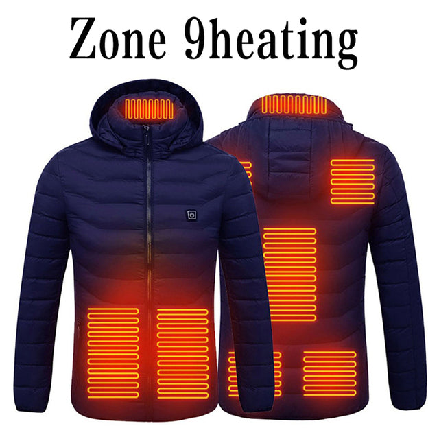 Rechargeable Heated Winter Jacket