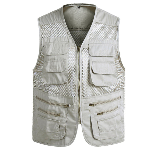 The Survivalist Mesh Cargo Vest
