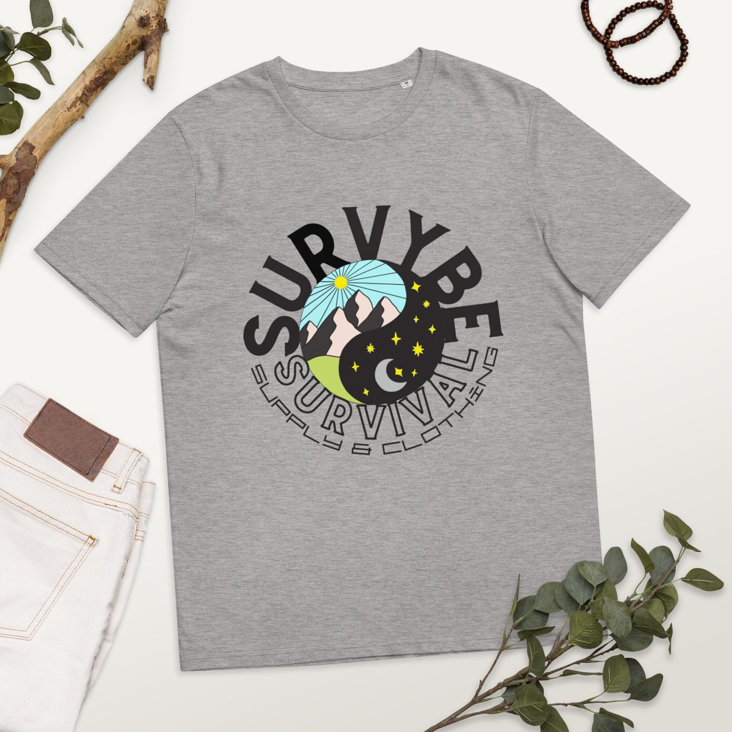 The Official SurVybe organic cotton t-shirt